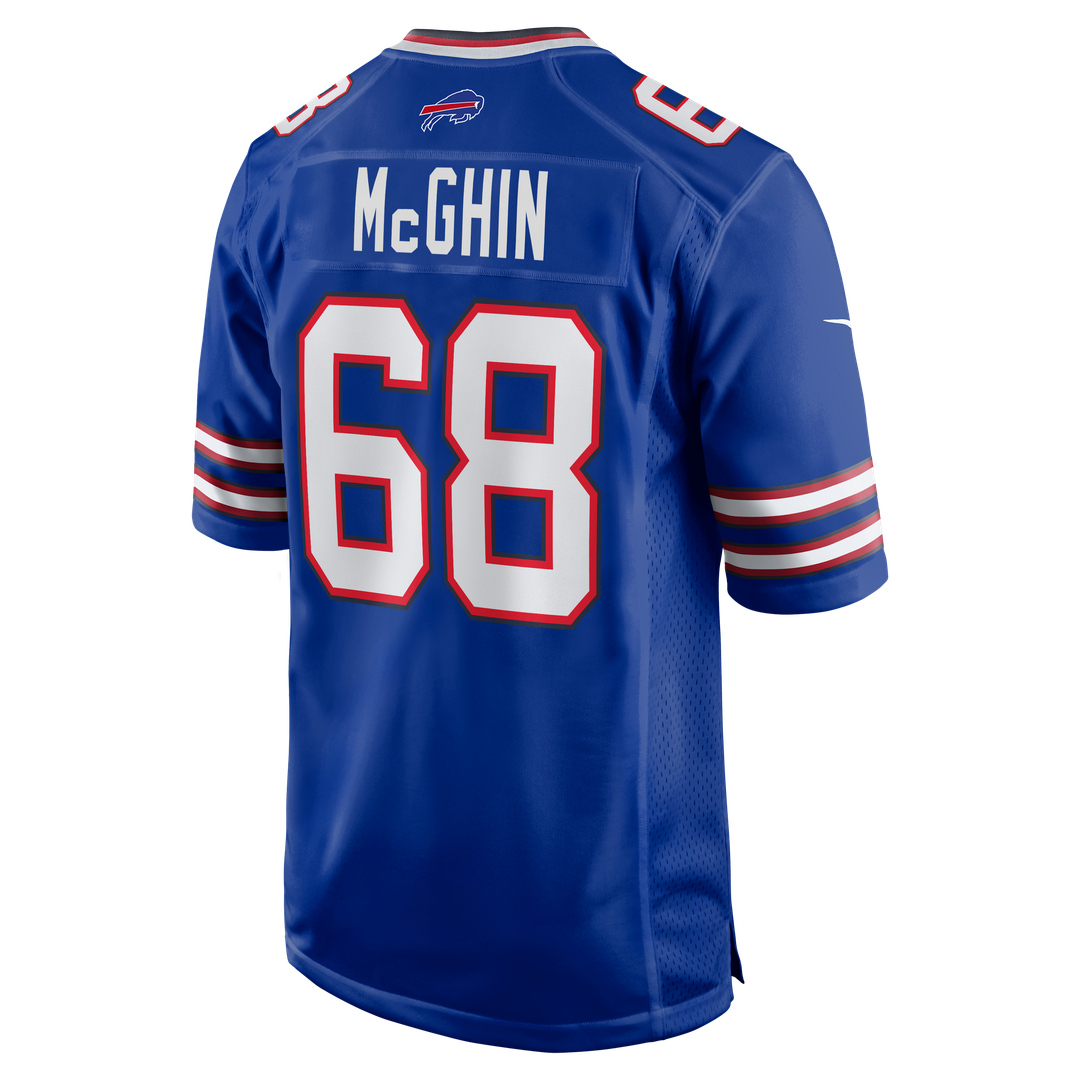 Garrett McGhin Buffalo Bills Nike Team Game Official Jersey - Royal