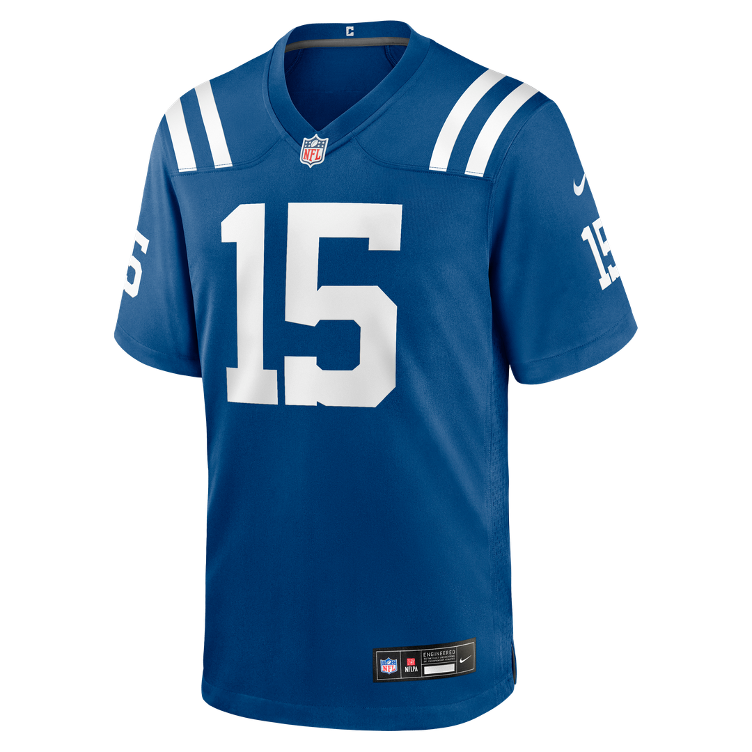 Riley Leonard Indianapolis Colts Nike Team Game Official Jersey -  Royal