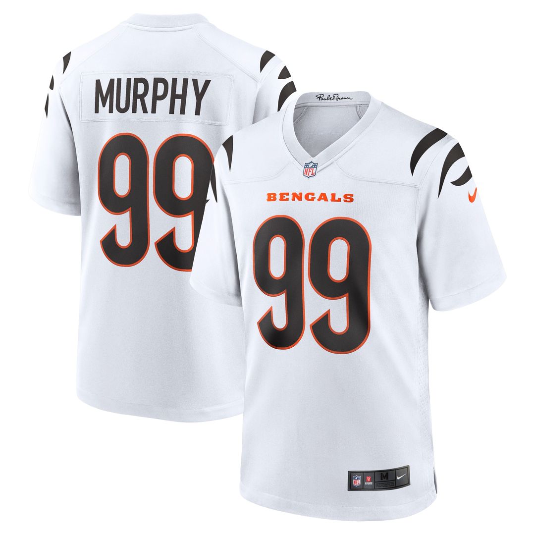 Myles Murphy Cincinnati Bengals Nike Alternate Game Official Jersey - Orange