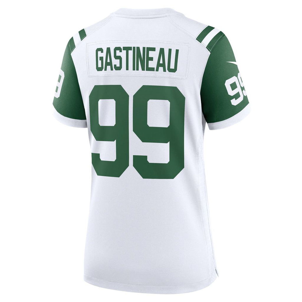 Mark Gastineau New York Jets Nike Women's Classic Alternate Retired Player Game Official Jersey - White