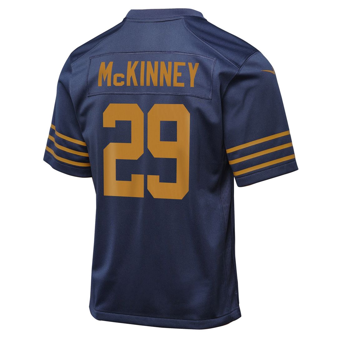 Xavier McKinney Green Bay Packers Nike Youth The 1923 Classic Game Official Jersey - Navy