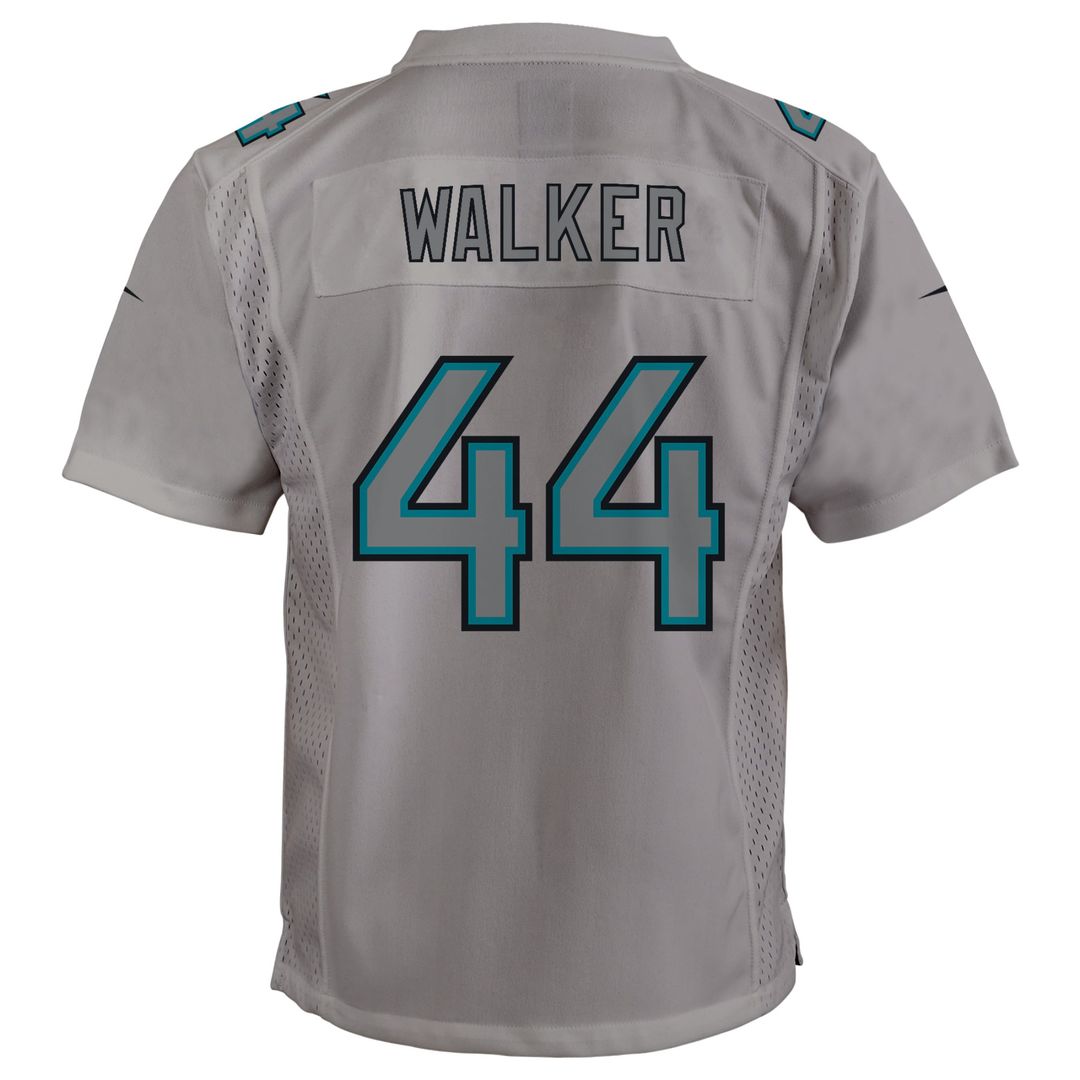 Travon Walker Jacksonville Jaguars Nike Youth Atmosphere Game Official Jersey - Gray