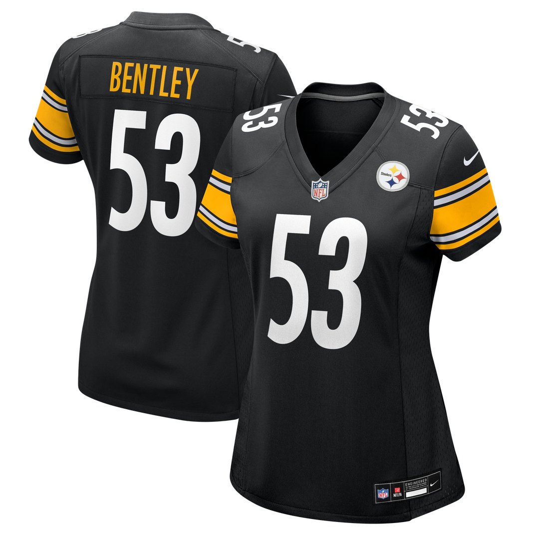JaWhaun Bentley Pittsburgh Steelers Nike Women's Team Game Official Jersey -  Black