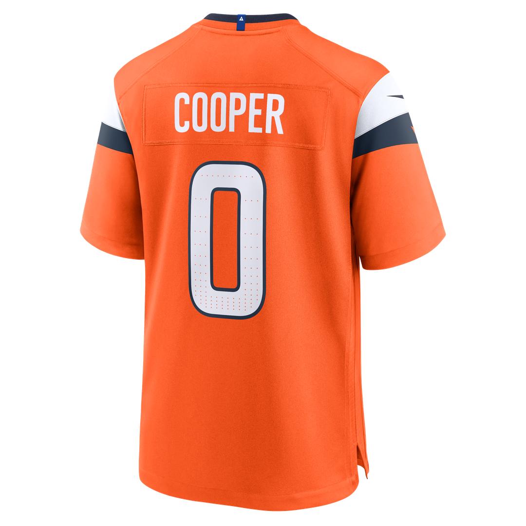 Jonathon Cooper Denver Broncos Nike Team Game Official Jersey -  Orange