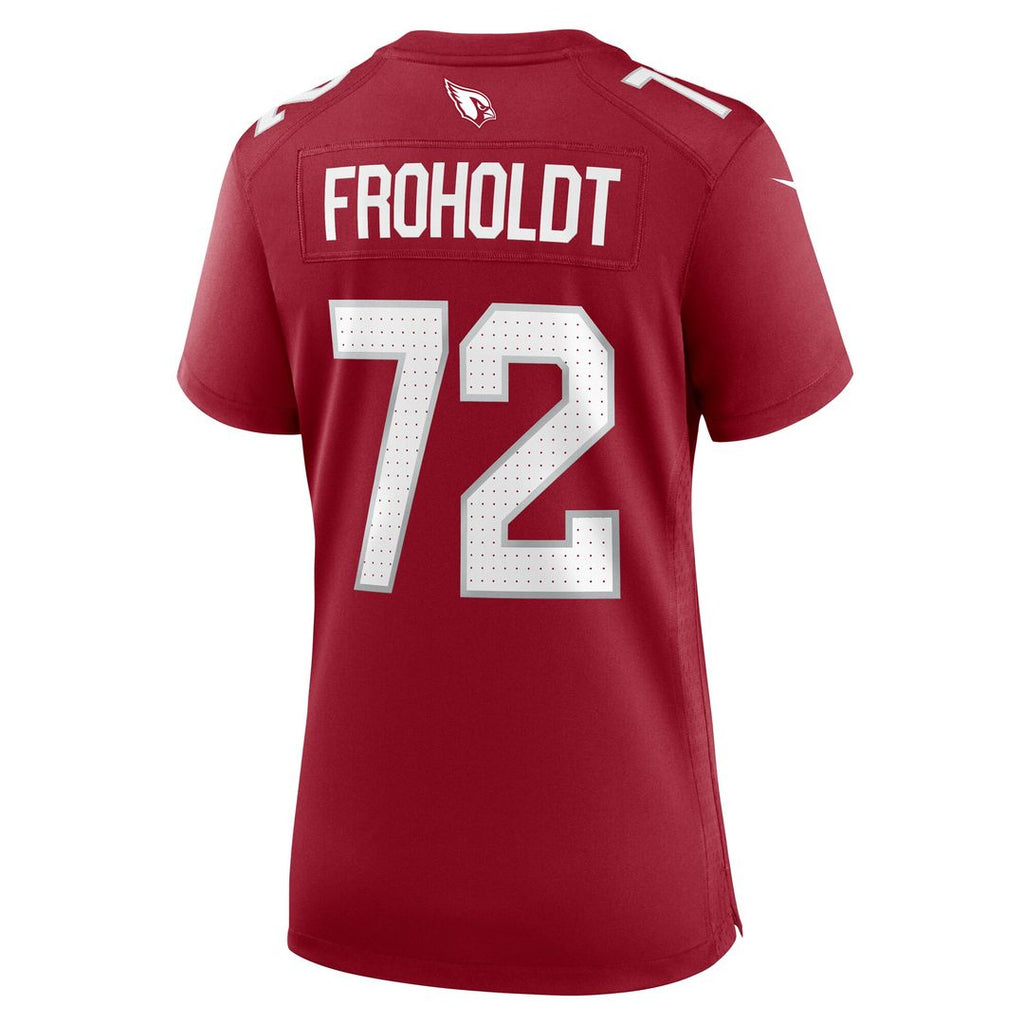 Hjalte Froholdt Arizona Cardinals Nike Women's  Game Official Jersey -  Cardinal
