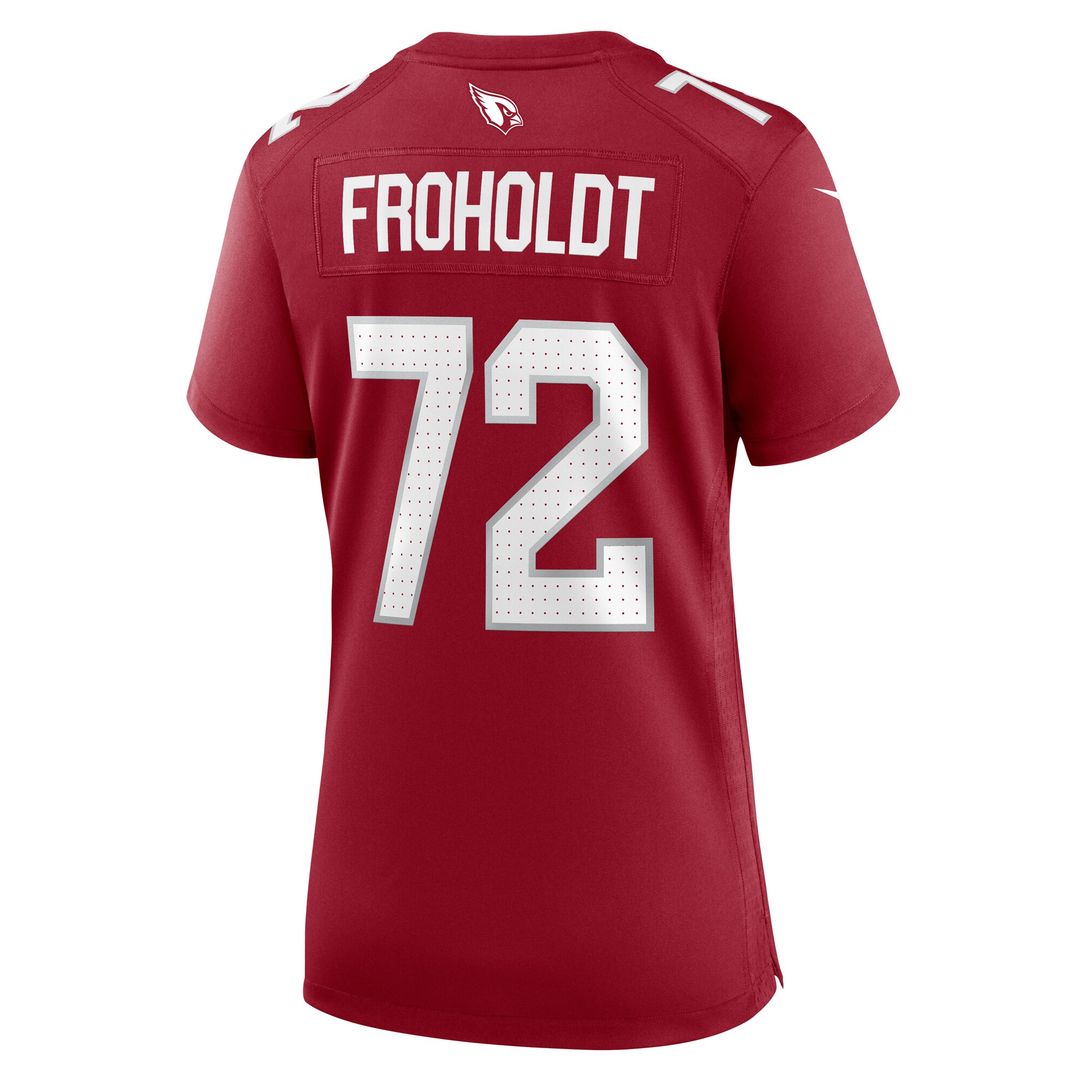 Hjalte Froholdt Arizona Cardinals Nike Women's  Game Official Jersey -  Cardinal