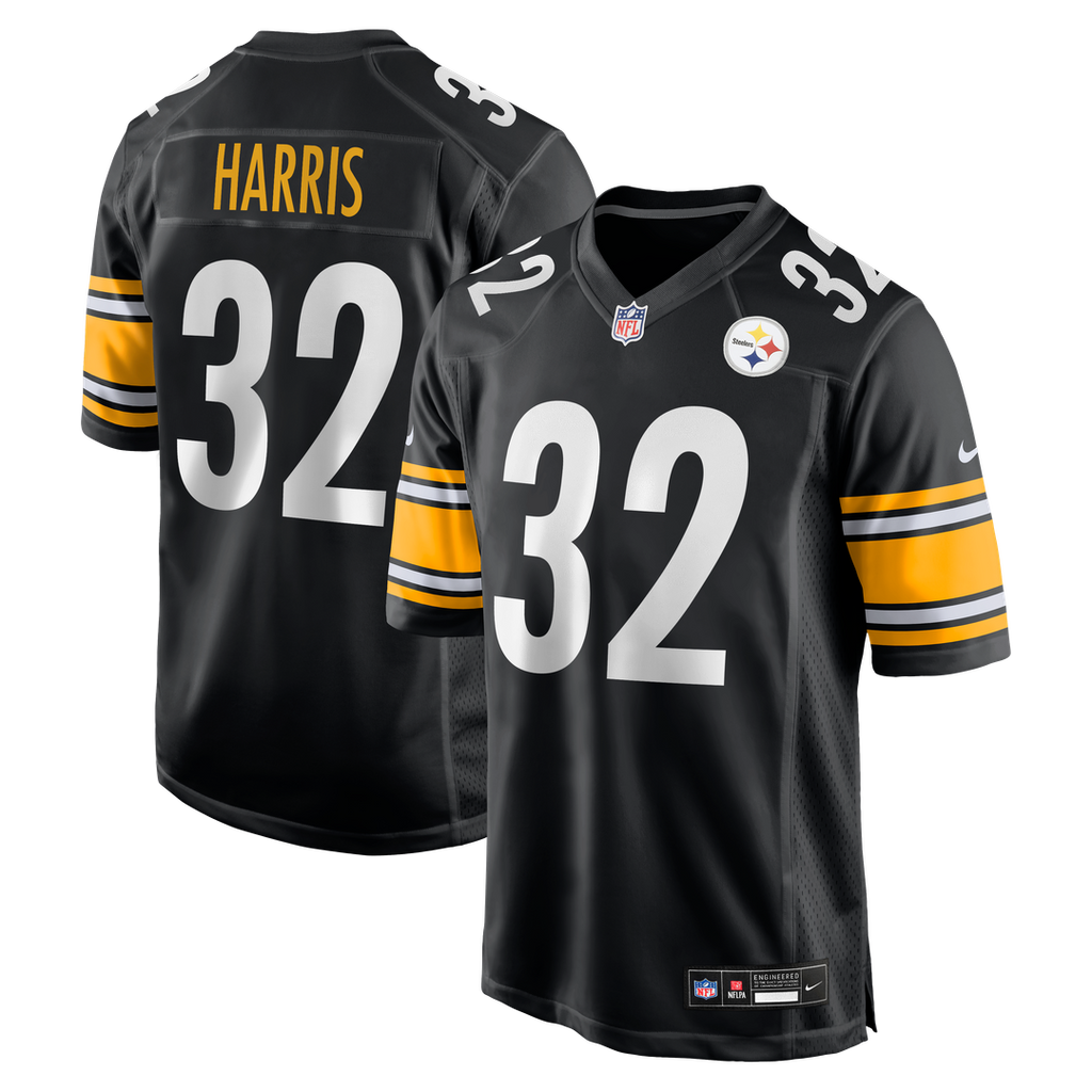 Franco Harris Pittsburgh Steelers Nike Game Retired Player Official Jersey - Black