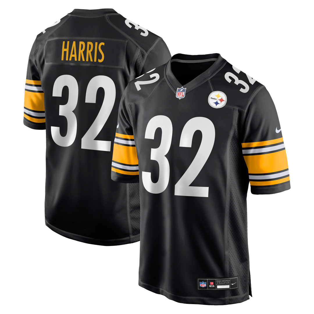 Franco Harris Pittsburgh Steelers Nike Game Retired Player Official Jersey - Black