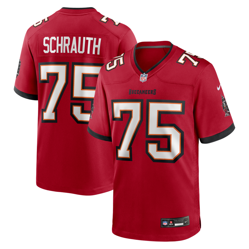Billy Schrauth Tampa Bay Buccaneers Nike Team Game Official Jersey - Red