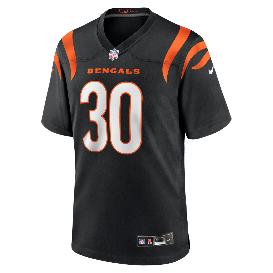 Chase Brown Cincinnati Bengals Nike Team Game Official Jersey -  Black