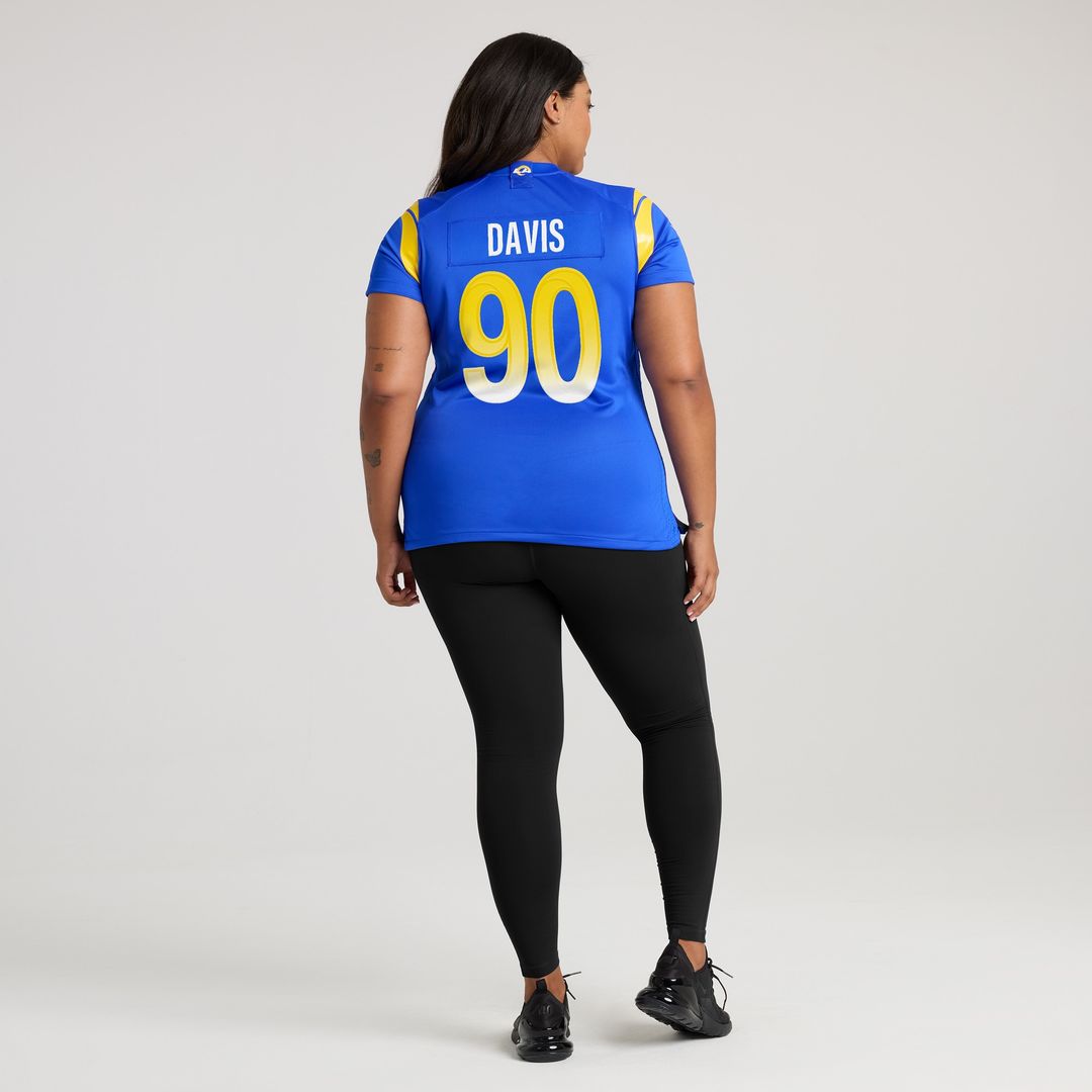 Tyler Davis Los Angeles Rams Nike Women's Game Jersey - Royal