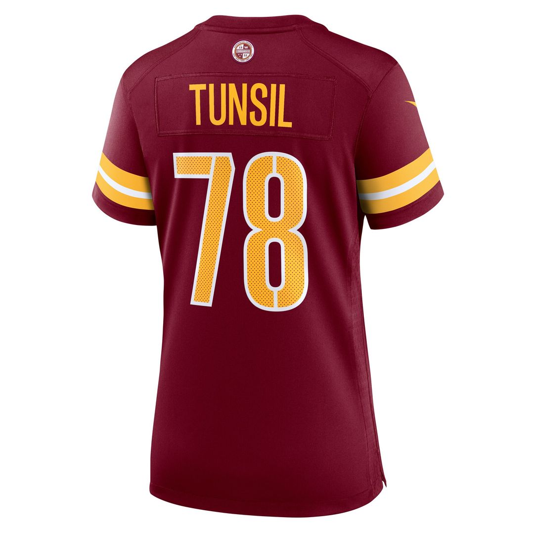 Laremy Tunsil Washington Commanders Nike Women's Team Game Jersey - Burgundy