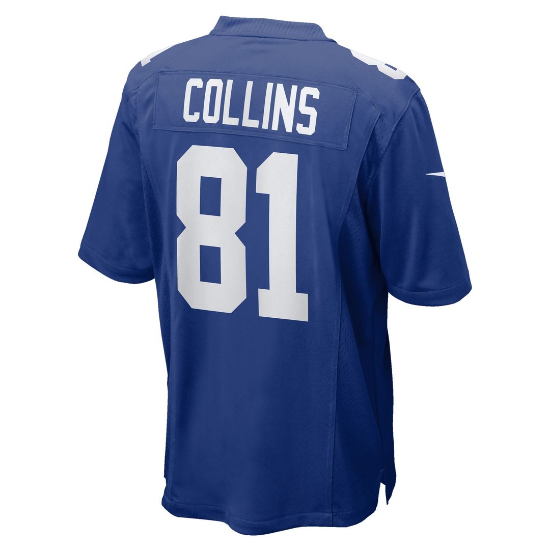 Beaux Collins New York Giants Nike Team Game Official Jersey -  Royal