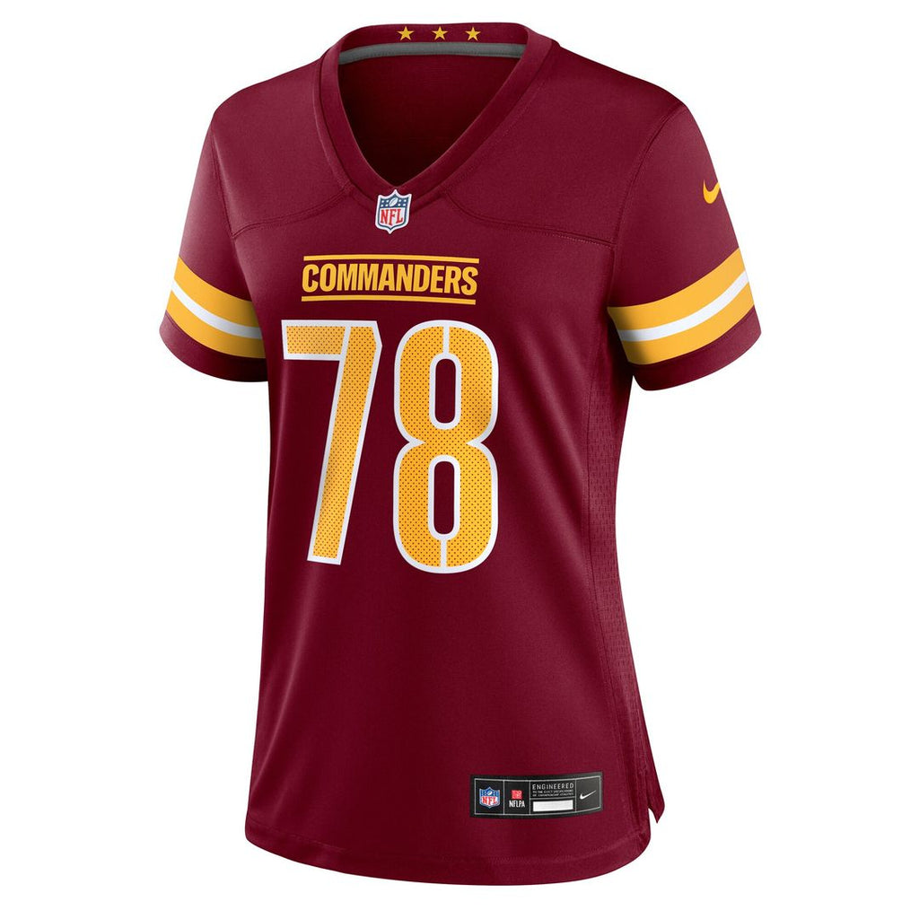 Laremy Tunsil Washington Commanders Nike Women's Team Game Jersey - Burgundy