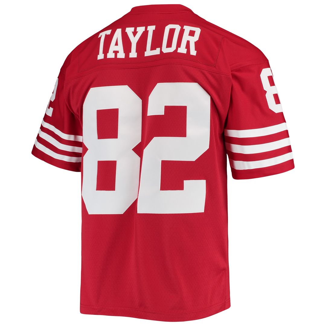 John Taylor San Francisco 49ers Mitchell & Ness Legacy Replica Official Jersey - Scarlet