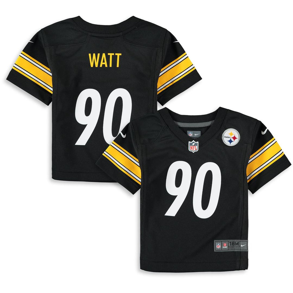 T.J. Watt Pittsburgh Steelers Nike Infant Team  Player Game Official Jersey - Black