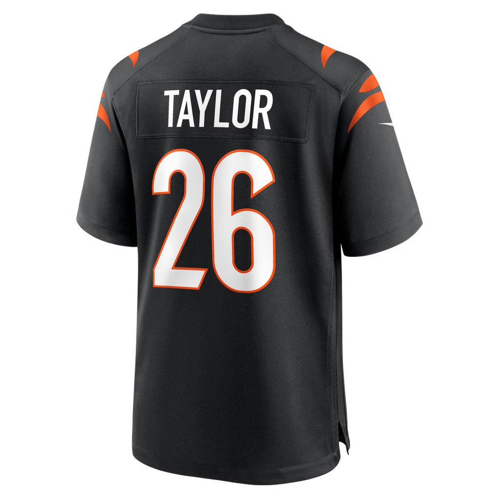 Ja'Sir Taylor Cincinnati Bengals Nike Team Game Jersey - Black