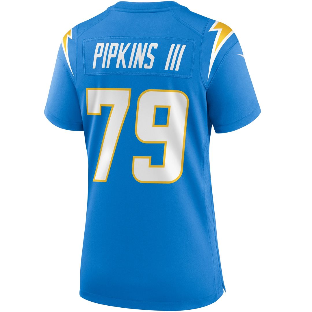 Trey Pipkins III Los Angeles Chargers Nike Women's Game Official Jersey - Powder Blue