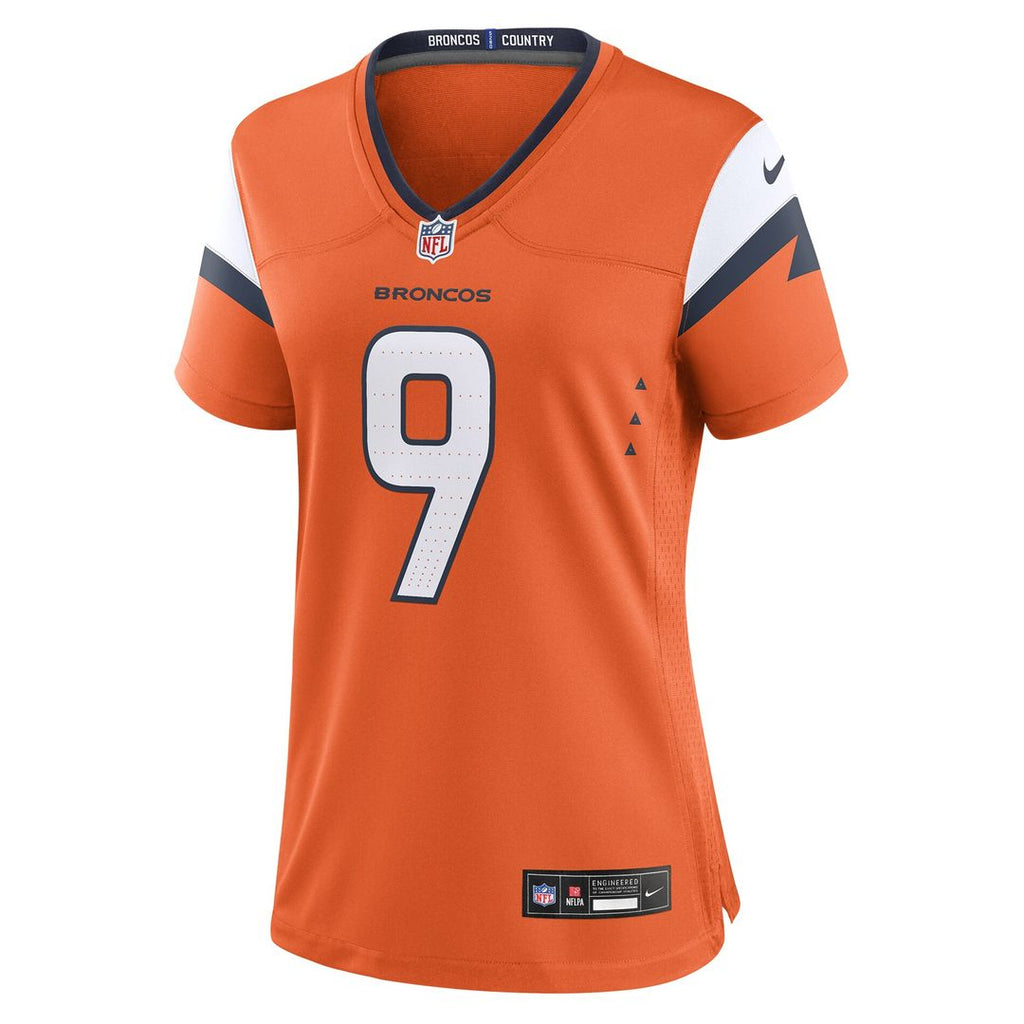 Talanoa Hufanga Denver Broncos Nike Women's Team Game Jersey - Orange
