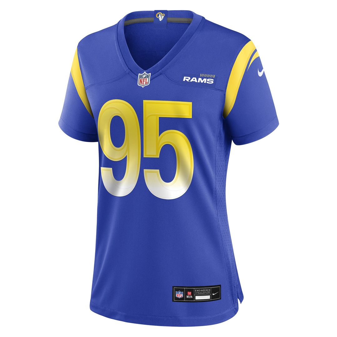 Poona Ford Los Angeles Rams Nike Women's Team Game Official Jersey -  Royal