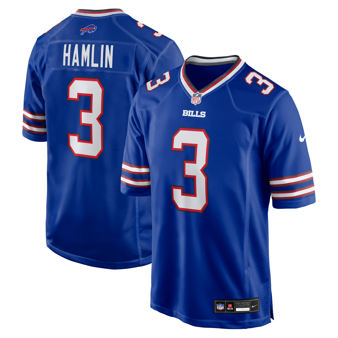Damar Hamlin Buffalo Bills Nike Game Jersey - White