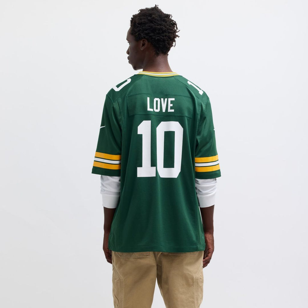 Jordan Love Green Bay Packers Nike Player Game Official Jersey - Green
