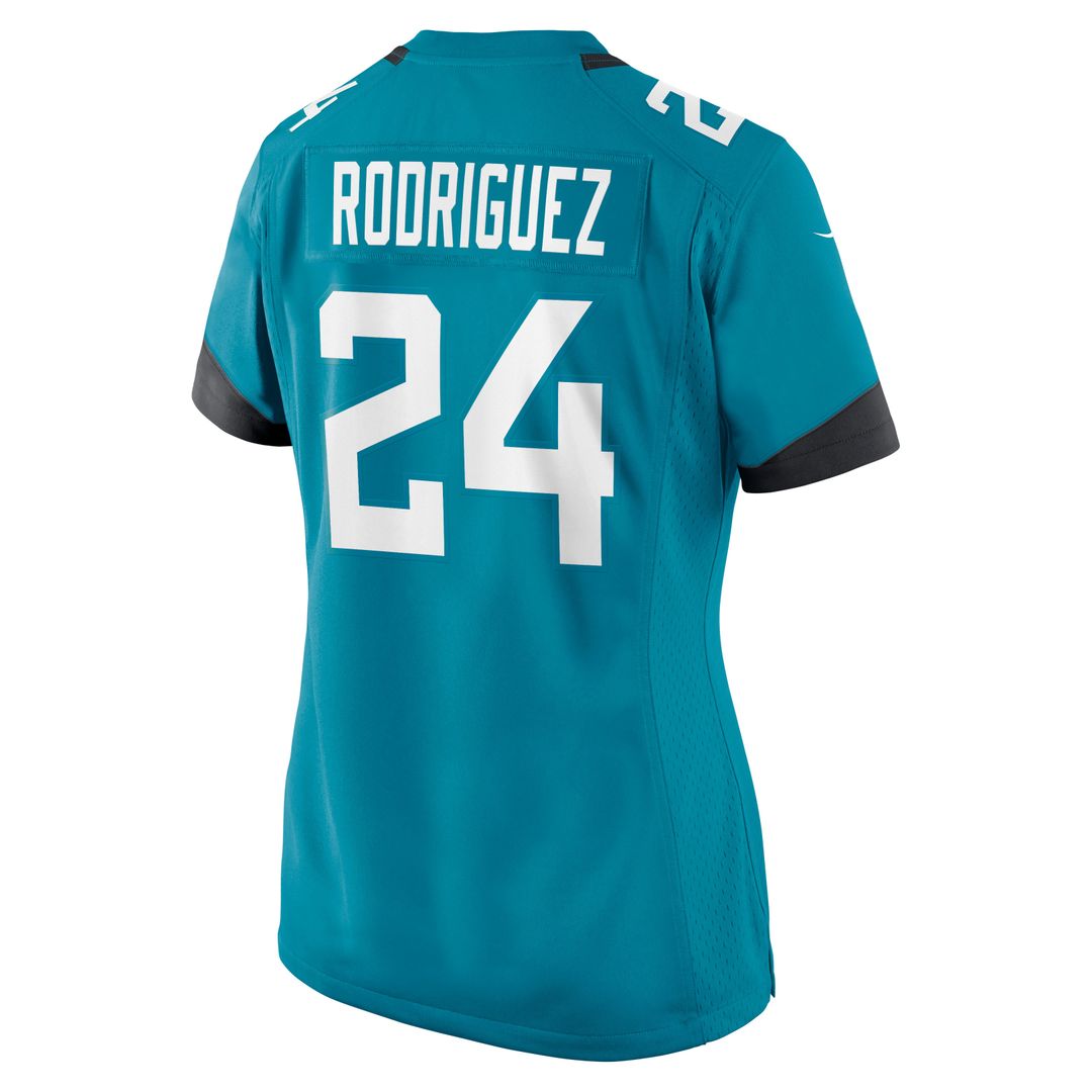 Chris Rodriguez Jacksonville Jaguars Nike Women's Team Game Jersey - Teal