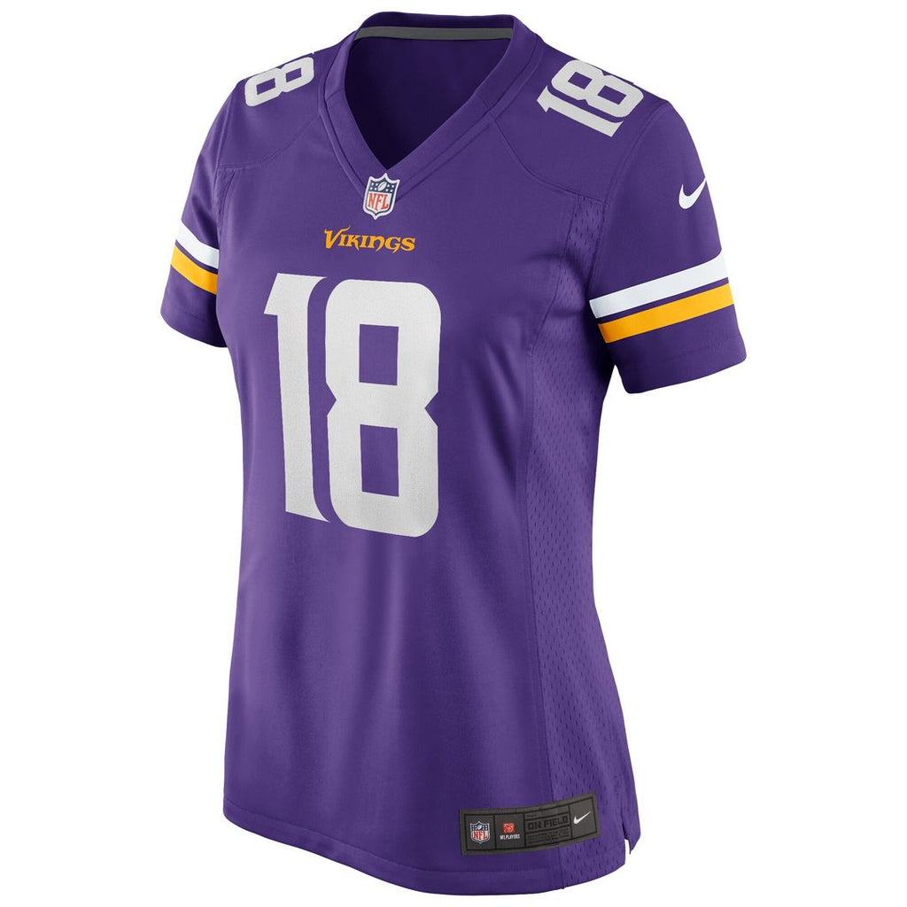 Justin Jefferson Minnesota Vikings Nike Women's Game Official Jersey - Purple