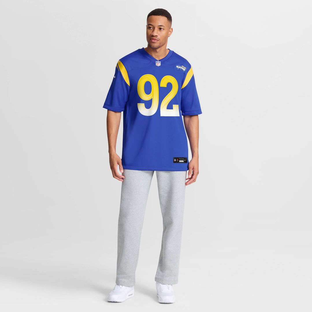 Harrison Mevis Los Angeles Rams Nike Team Game Jersey - Royal