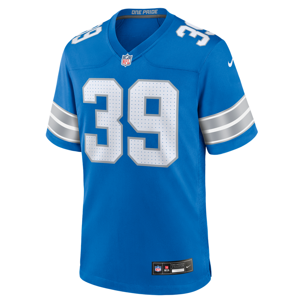 Jake Bates Detroit Lions Nike Team Game Official Jersey -  Blue