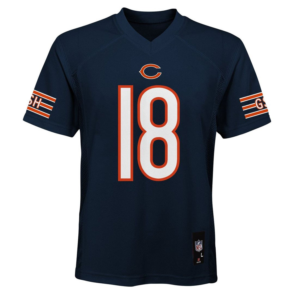 Caleb Williams Chicago Bears Youth Player Replica Jersey - Navy