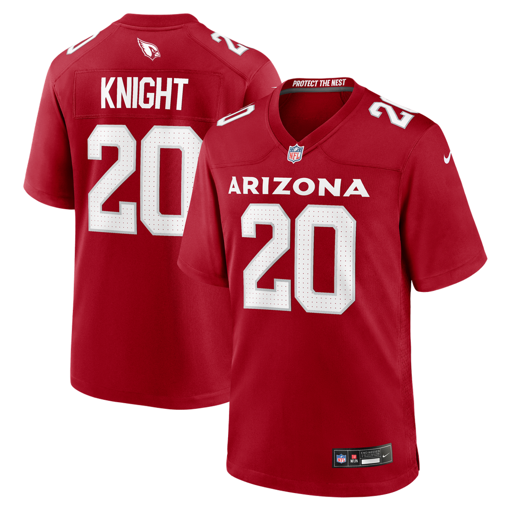 Zonovan Knight Arizona Cardinals Nike Team Game Jersey - Cardinal
