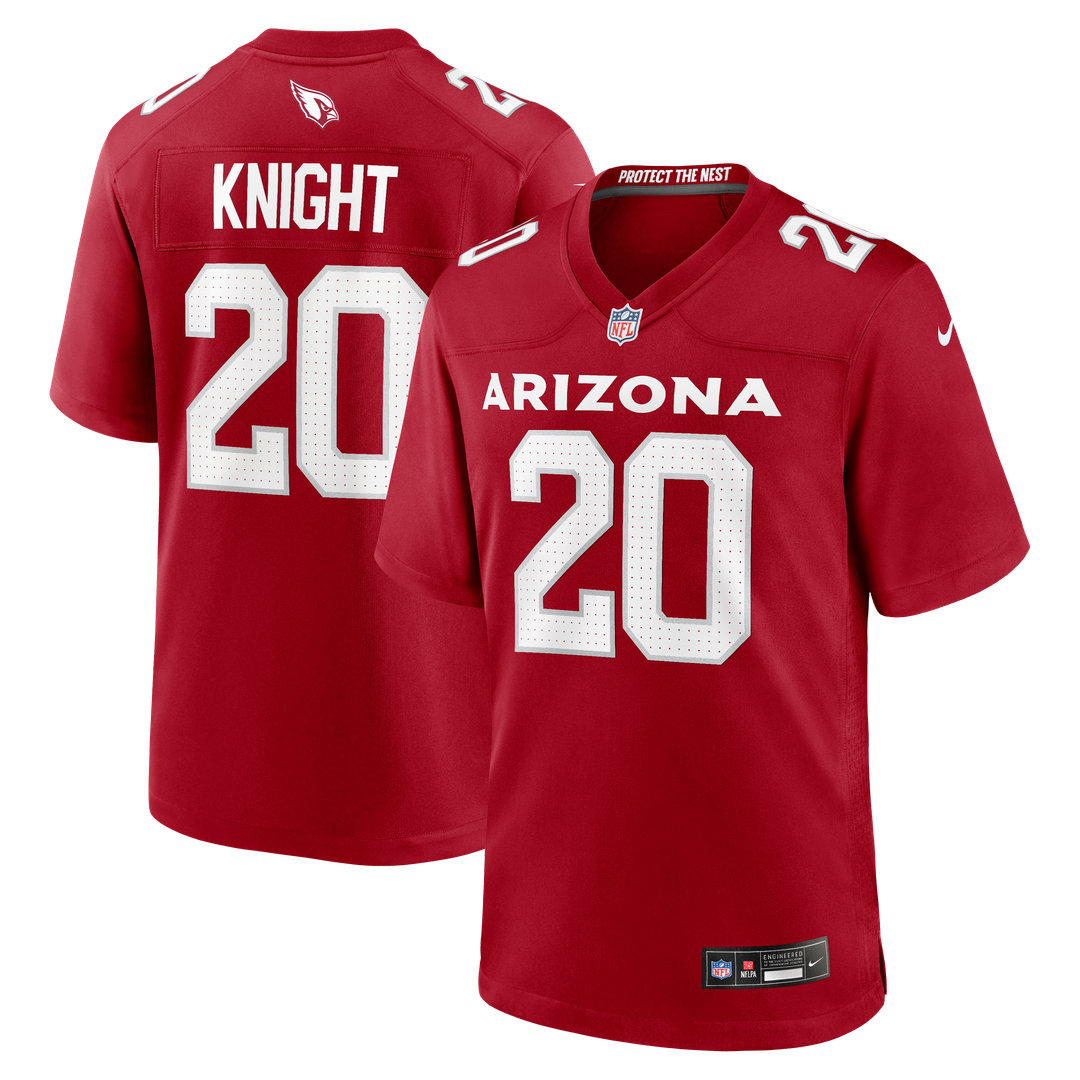 Zonovan Knight Arizona Cardinals Nike Team Game Jersey - Cardinal