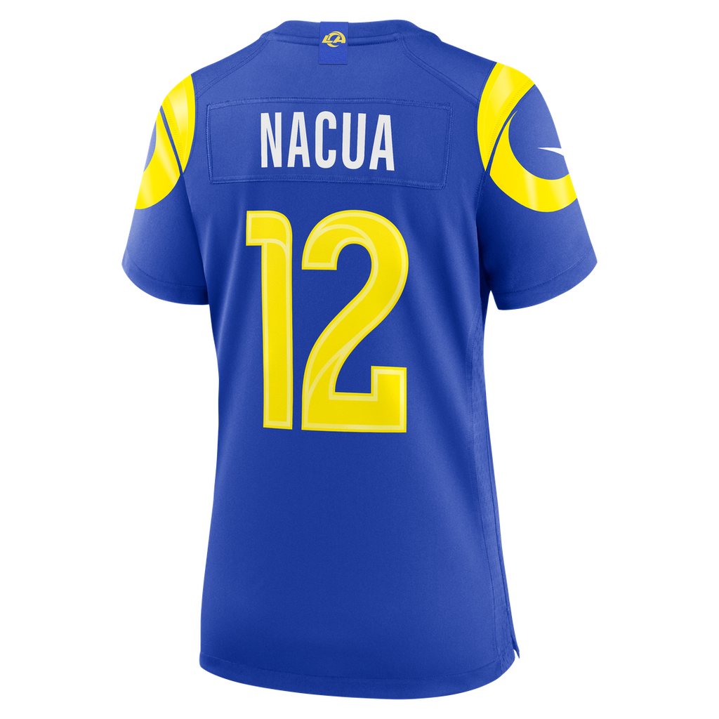 Puka Nacua Los Angeles Rams Nike Women's Game Official Jersey - Royal