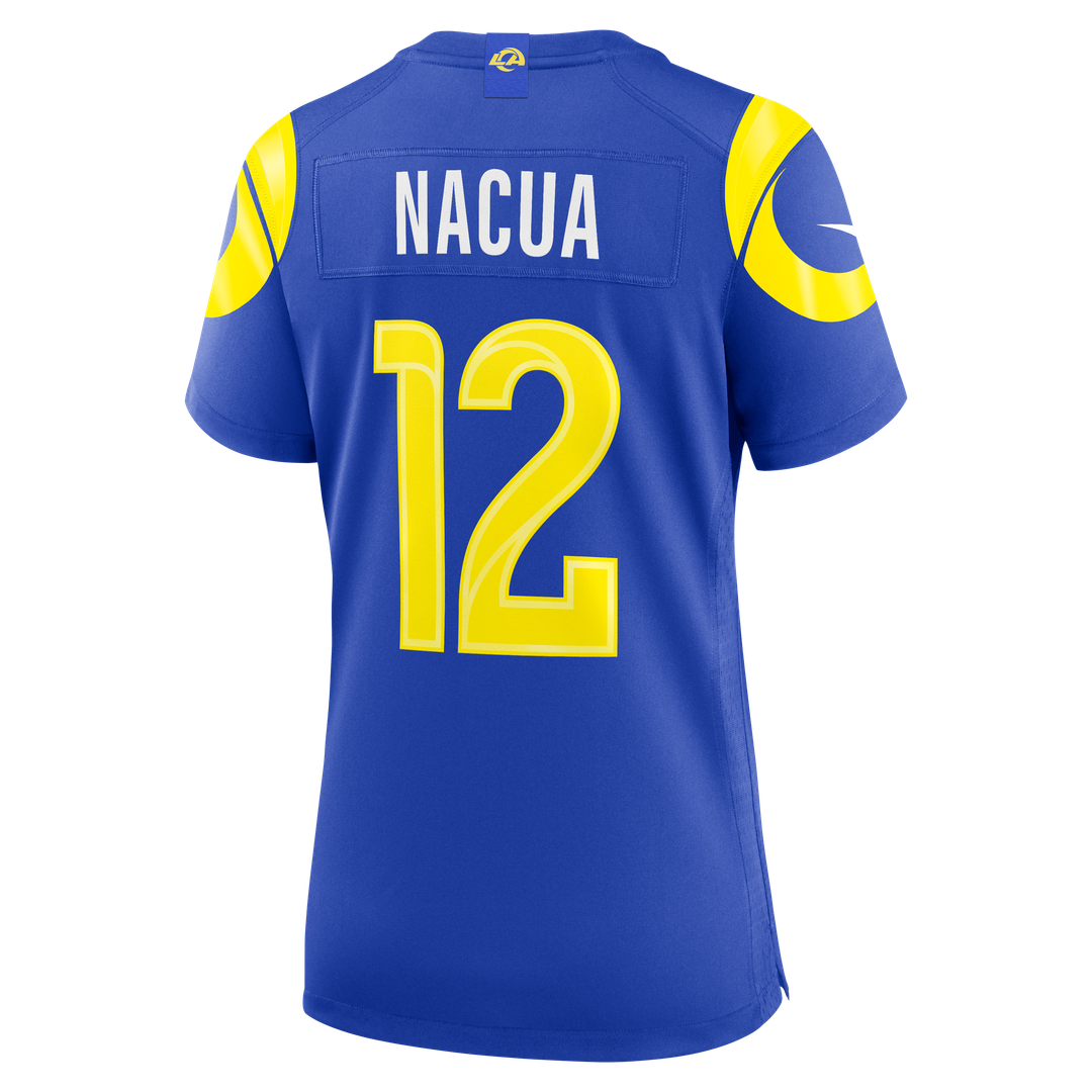 Puka Nacua Los Angeles Rams Nike Women's Game Official Jersey - Royal