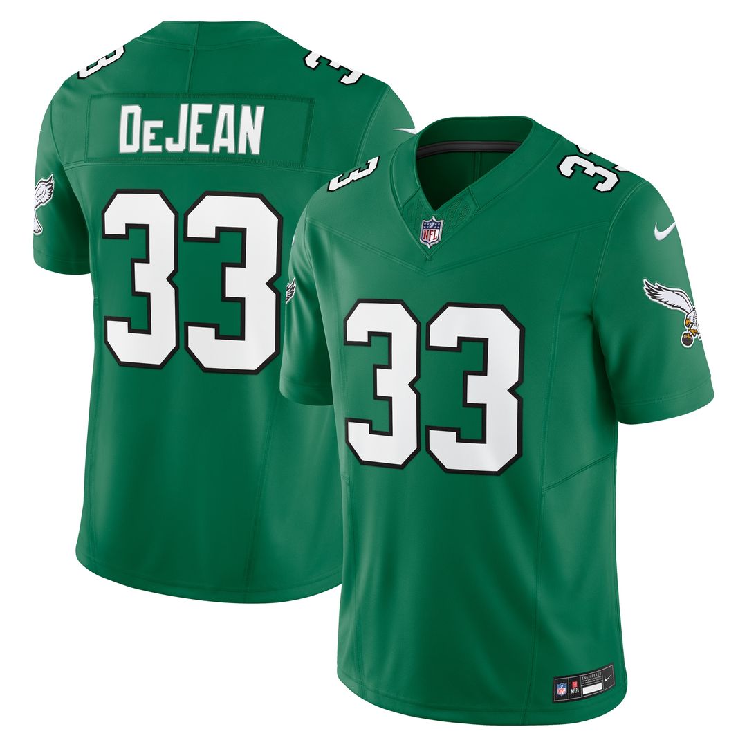 Cooper DeJean Philadelphia Eagles Nike Alternate 2  Vapor F.U.S.E. Limited Official Jersey - Kelly Green