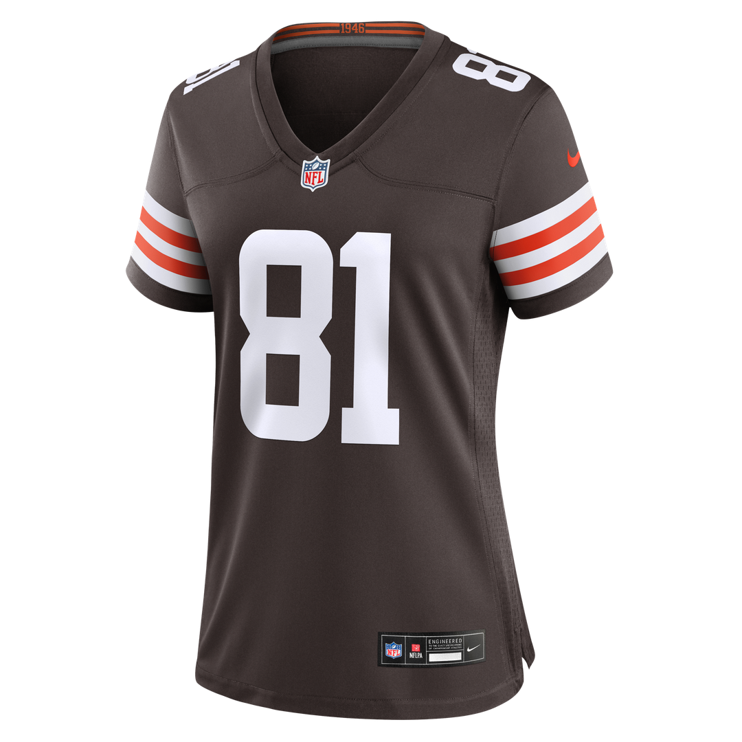Luke Floriea Cleveland Browns Nike Women's Team Game Official Jersey -  Brown