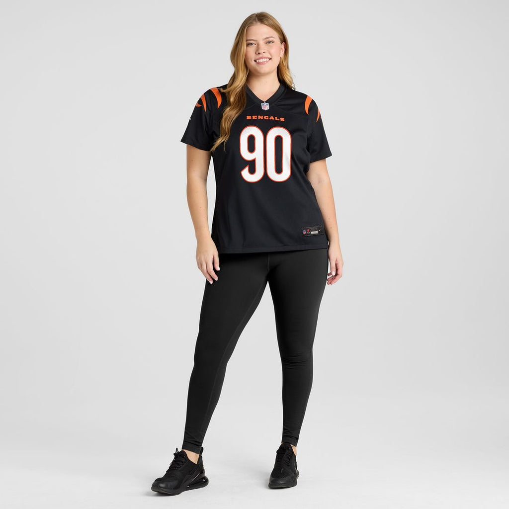 Kris Jenkins Jr. Cincinnati Bengals Nike Women's Game Jersey - Black