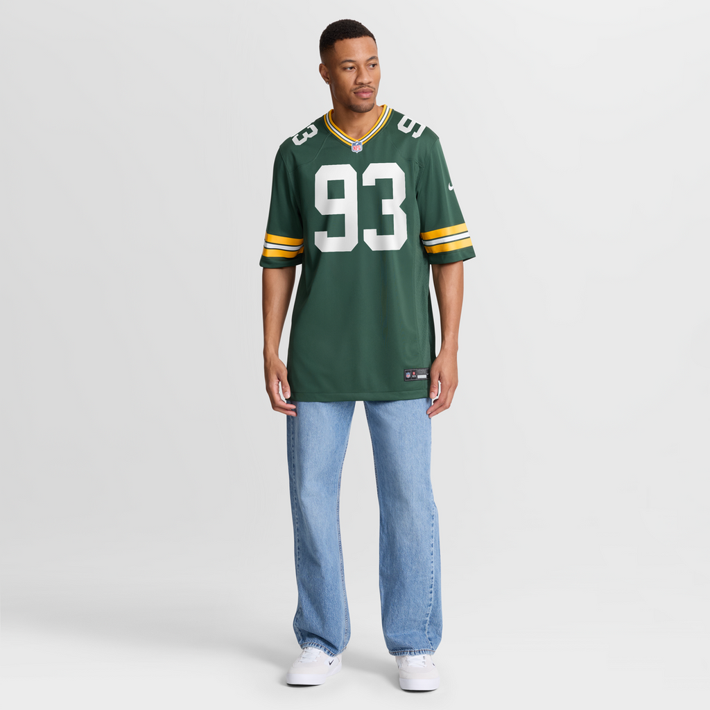 Nazir Stackhouse Green Bay Packers Nike Team Game Official Jersey -  Green