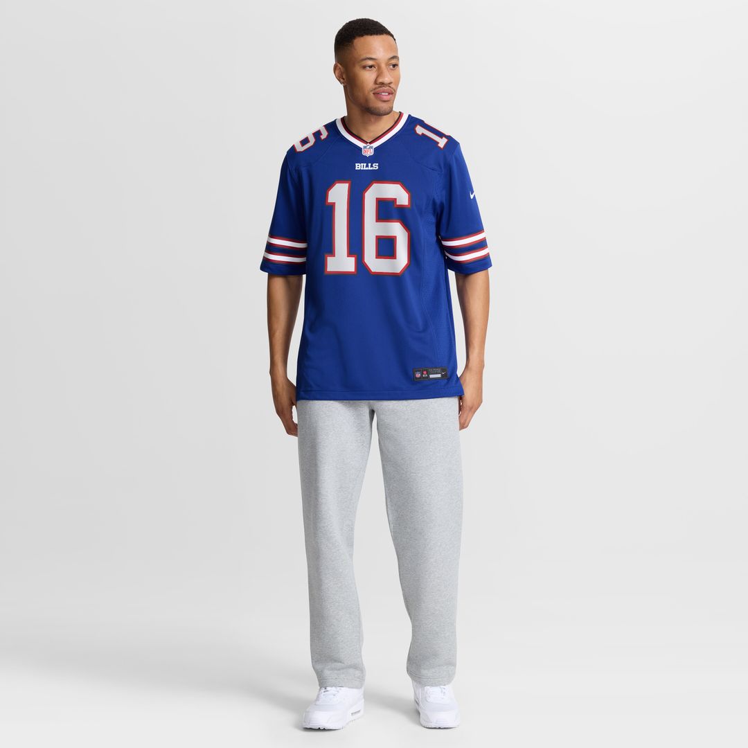 Tyler Bass Buffalo Bills Nike Team Game Jersey - Royal