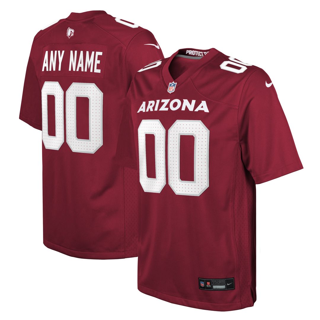 Arizona Cardinals Nike Youth Custom Game Official Jersey - Cardinal