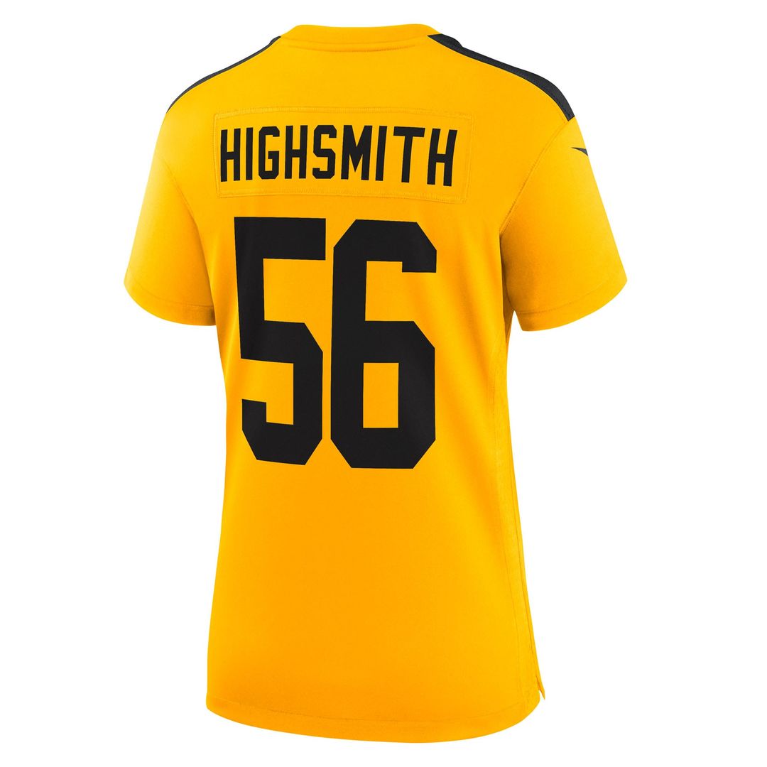 Alex Highsmith Pittsburgh Steelers Nike Women's Alternate Game Jersey - Gold