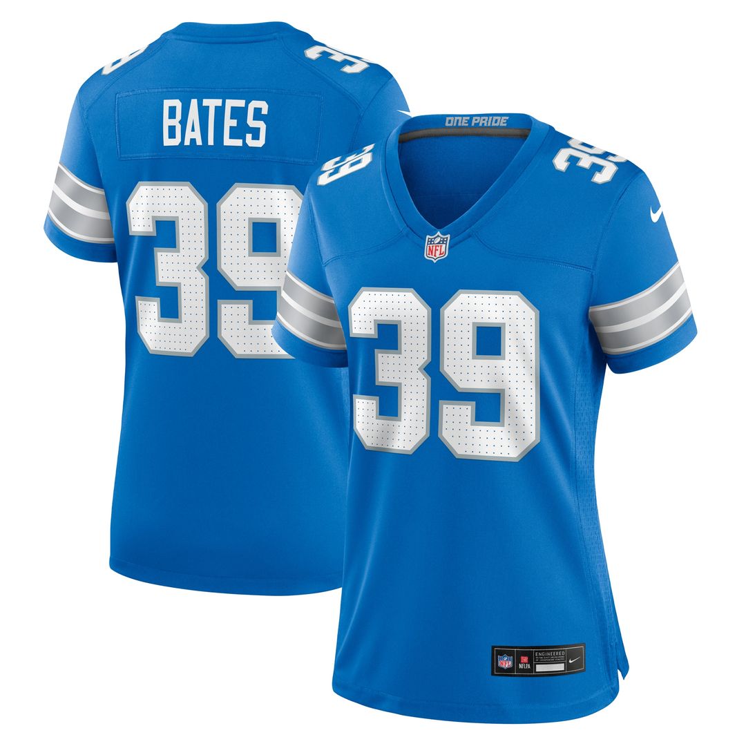 Jake Bates Detroit Lions Nike Women's Team Game Official Jersey -  Blue