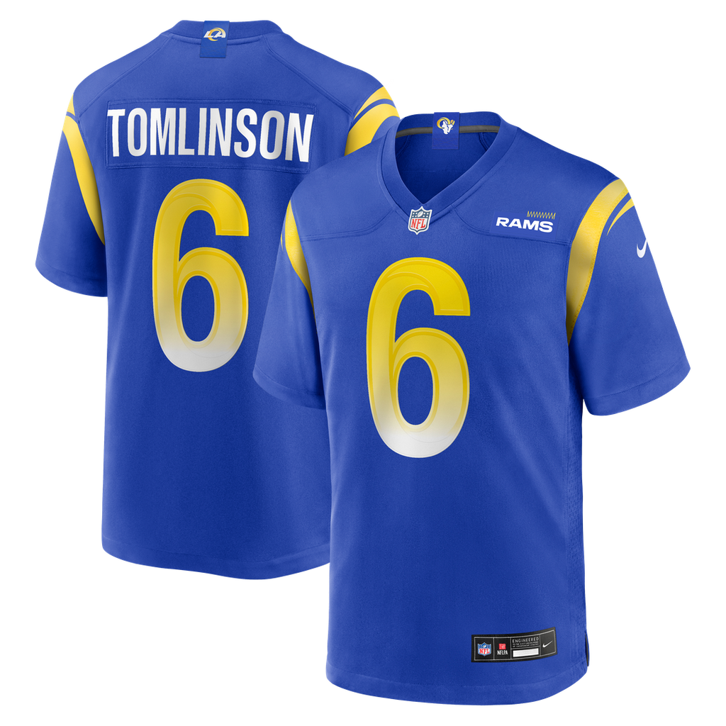 Tre'Vius Hodges-Tomlinson Los Angeles Rams Nike Team Game Jersey - Royal