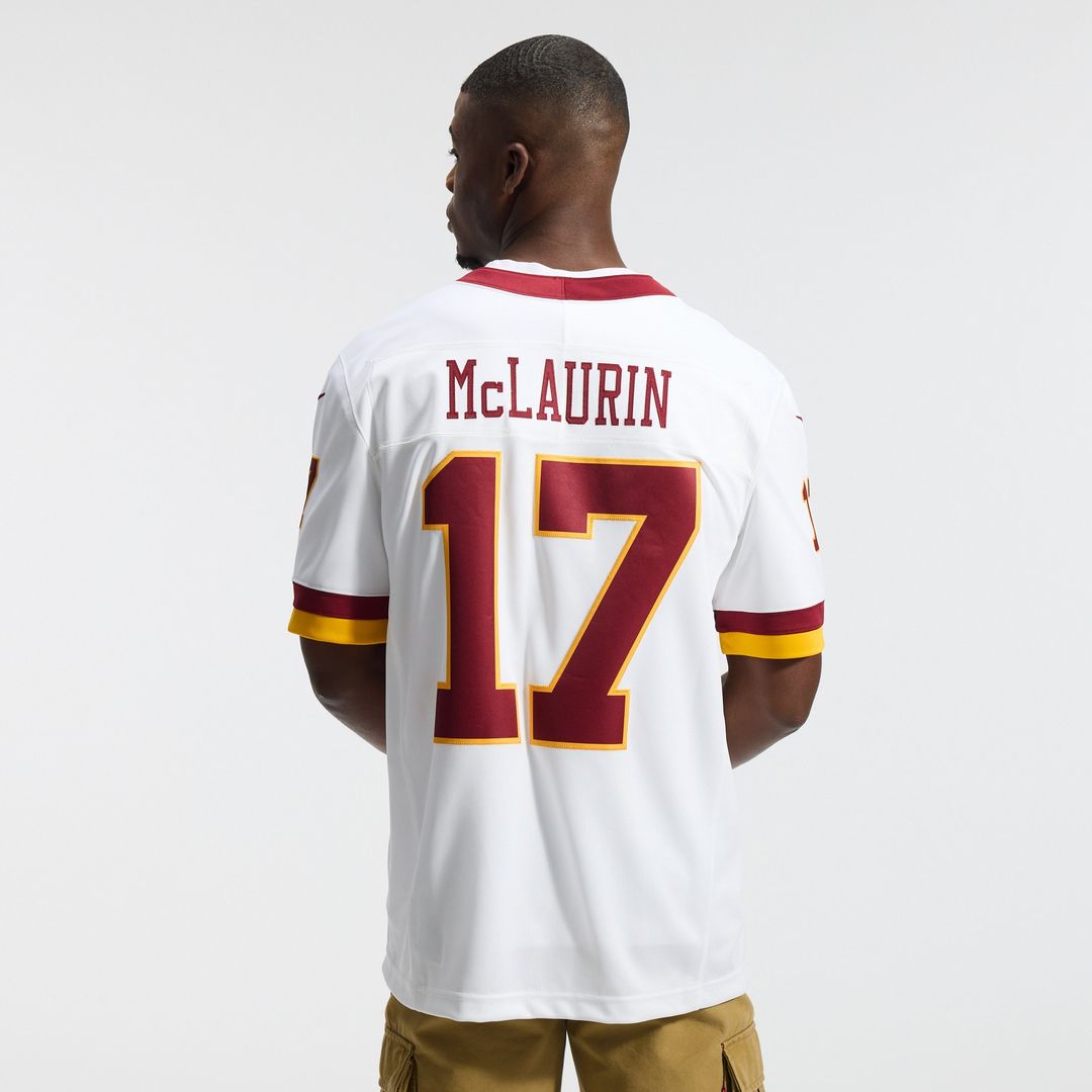 Terry McLaurin Washington Commanders Nike Vapor F.U.S.E. Stitched Limited Official Jersey - White