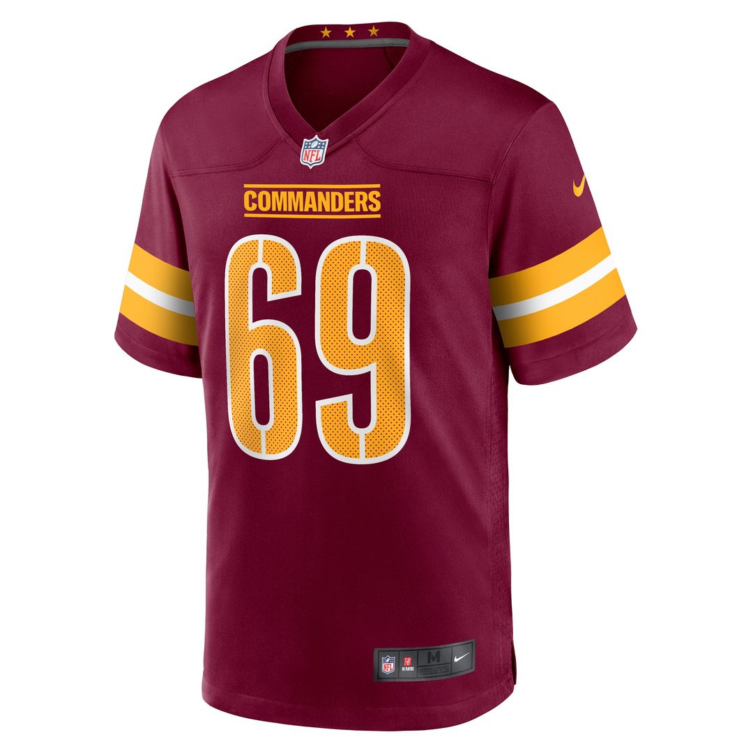 Tyler Ott Washington Commanders Nike Game Jersey - Burgundy