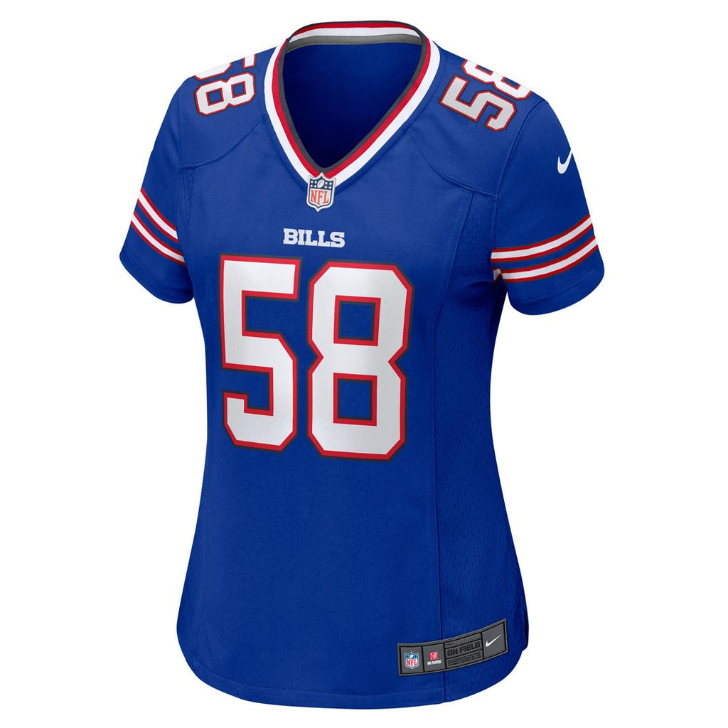 Matt Milano Buffalo Bills Nike Women's Game Official Jersey - Royal