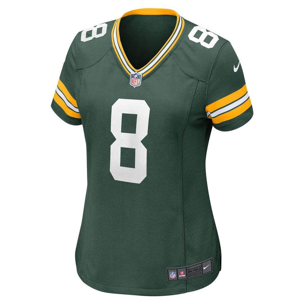 Josh Jacobs Green Bay Packers Nike Women's Team Game Jersey - Green