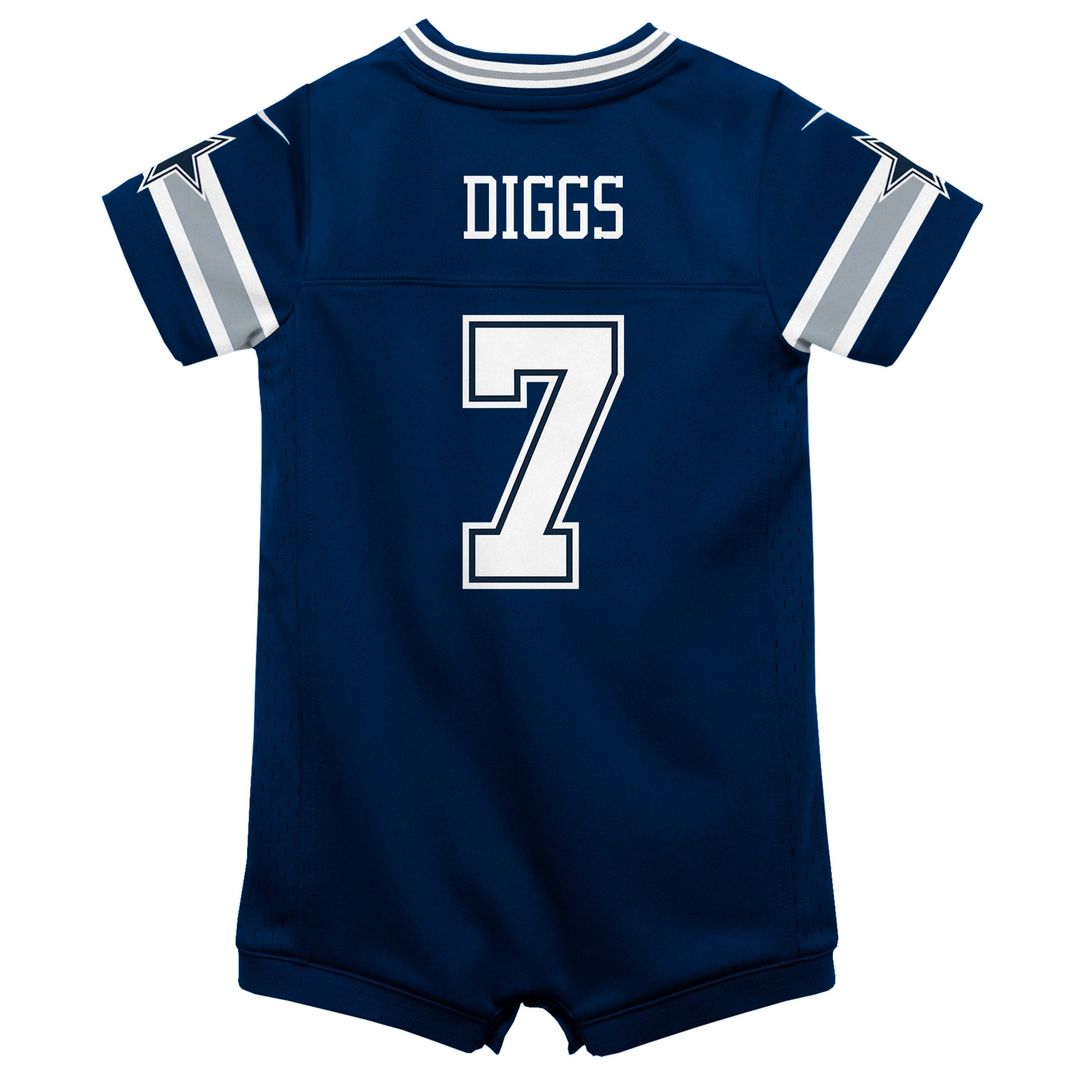 Trevon Diggs Dallas Cowboys Nike Infant Game Romper Official Jersey - Navy