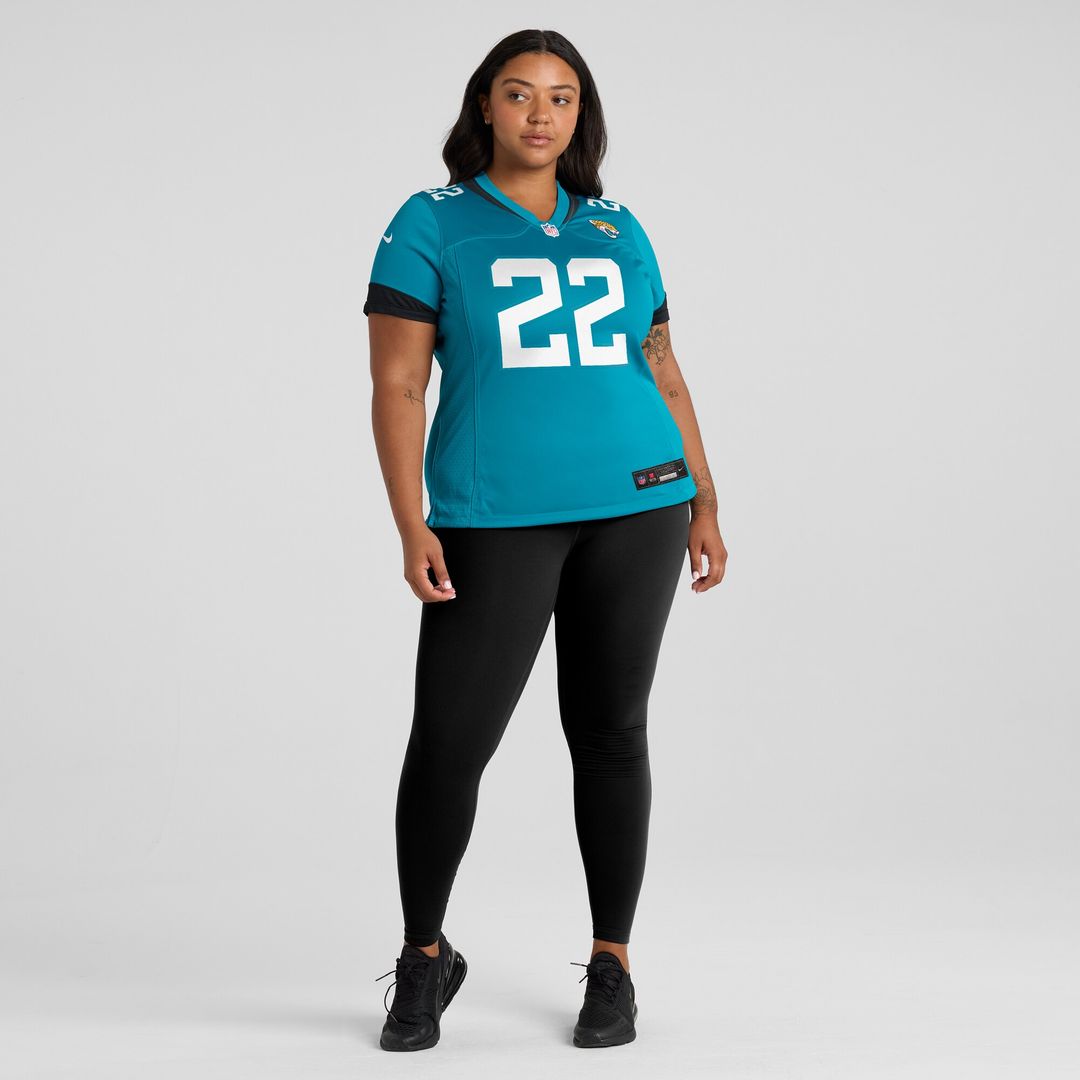 Jarrian Jones Jacksonville Jaguars Nike Women's Game Jersey - Teal
